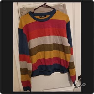 SHEN Striped Sweater Set